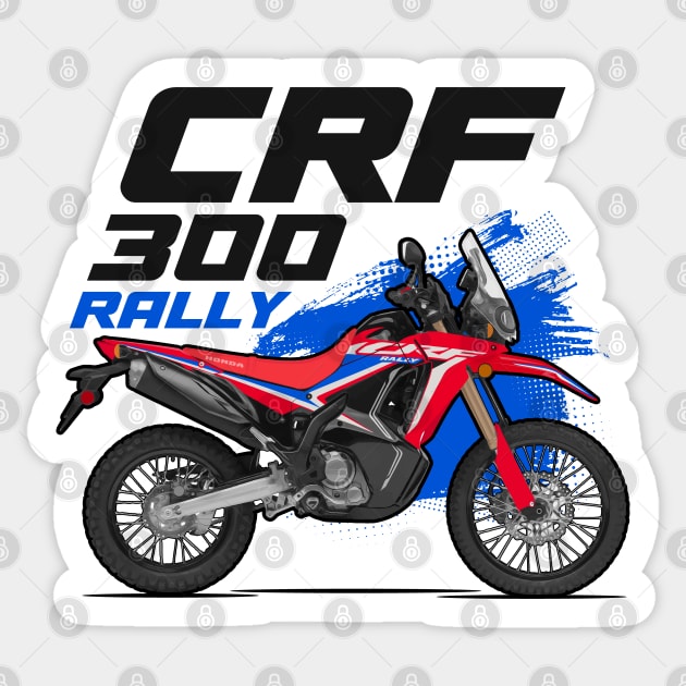 Crf rally sticker new arrivals